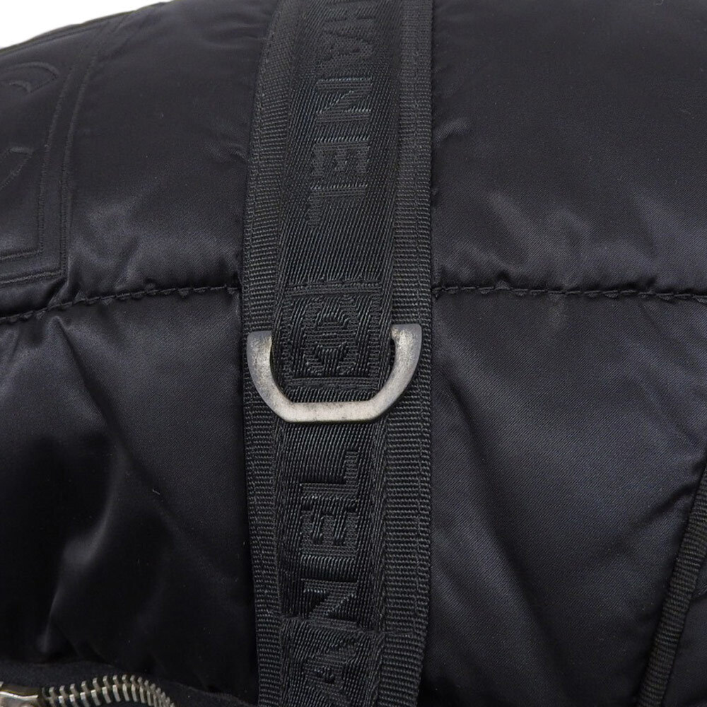 CHANEL Black Logo Boston Bag - Picture 6 of 9